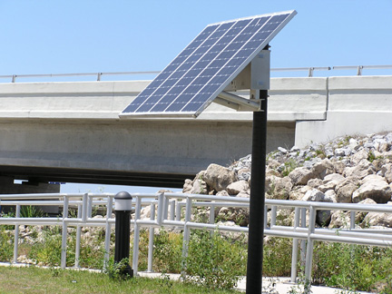 系柱灯太阳能供电开云体育备用