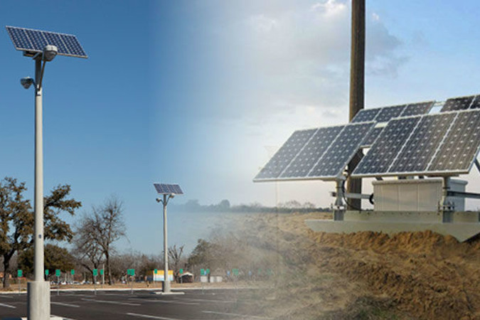 太阳能照明和电力系统“,