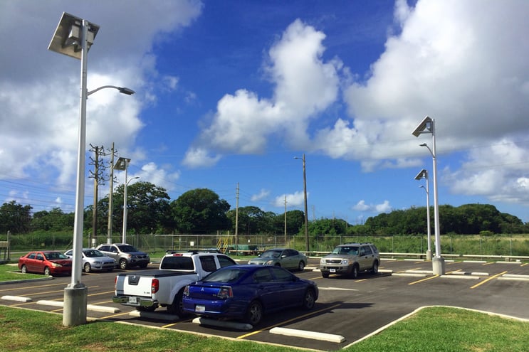Solar Outdoor Light System for Parking Lot 太阳能户外停车场光系统